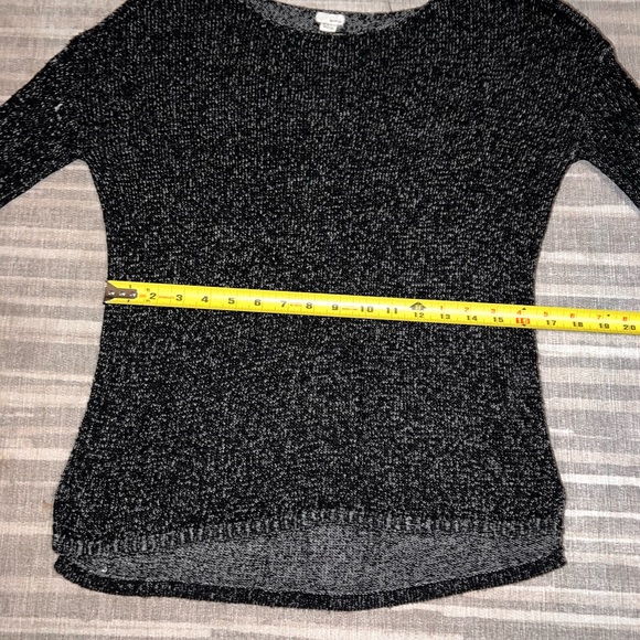 Garage Soft Black Sweater - Picture 1 of 4